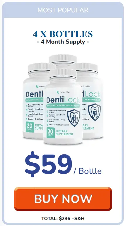 dentilock 4 bottles price